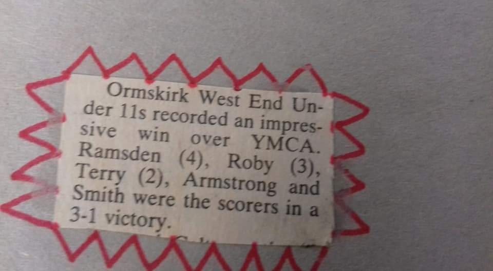 ormskirk_7's tweet photo. Sentimental tweet to when I played for my Dad at the Club https://t.co/FancirGoDw
