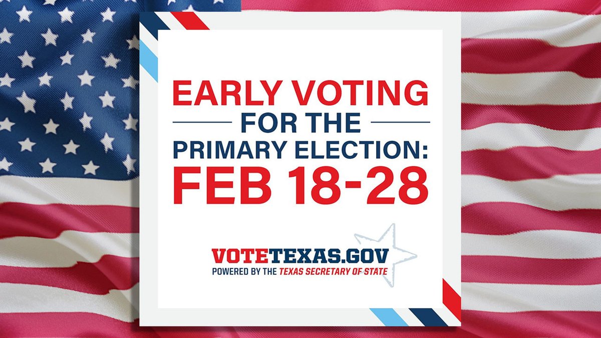 scbor_texas's tweet photo. Beat the line and VOTE early. The polls open today for early voting. 🇺🇸
#Texas #ShapingTexas #SouthCentralBoardofRealtors #SCBOR https://t.co/gkuowthc0a