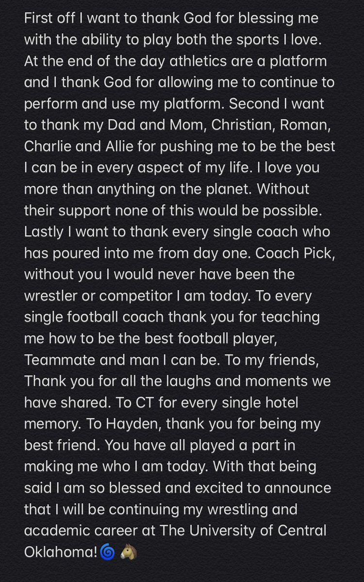 judsonzrowland's tweet photo. Excited for my future as a Broncho🌀🐴 https://t.co/Sgf8B93x3A