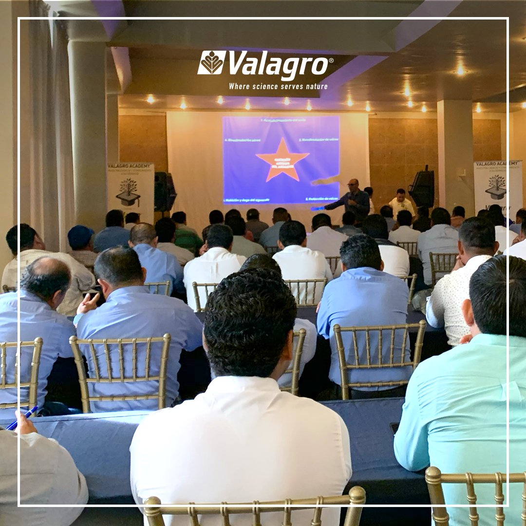 SyngentaBiolog's tweet photo. The Valagro Mexicana team has organized some meetings  to promote the benefits of the MC line for #plant growth. The first event were held in Veracruz, in the south of the country, on January 31st with the technical team of our Platinum customer Servicio Agrotecnico! https://t.co/W9m3H9jGhw