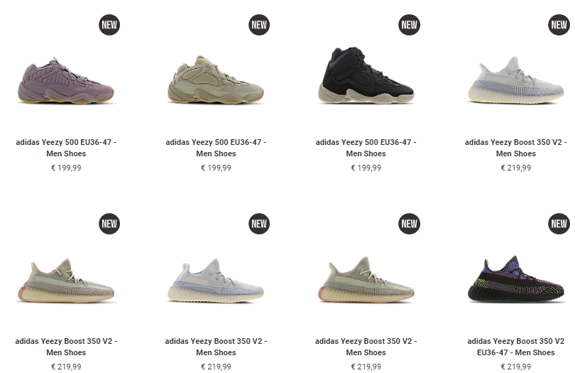 yeezy footlocker nl