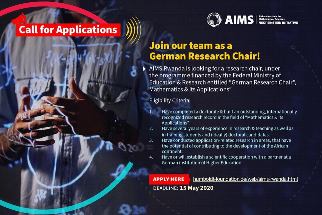 African Institute for Mathematical Sciences (AIMS) tweet media