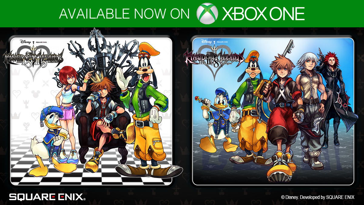 Kingdom Hearts On Twitter Today For The First Time Ever Kingdom Hearts Hd 1 5 2 5 Remix And Kingdom Hearts Hd 2 8 Are Available Digitally On Xbox One We Re Also Excited To