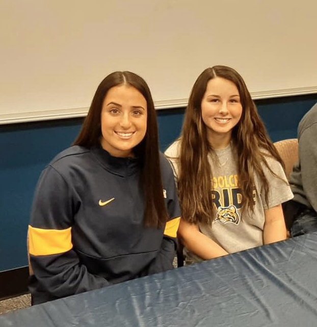 LivoniaWild's tweet photo. Congrats to @haileywarra11 &amp; @autumnnnreed on their signing with @OcelotsSC on Mon to continue their softball careers, both previously playing for Wild-Michels.  Congrats ladies, and you the best of luck!  #gowild #goocelots https://t.co/CSjlxl5fnq