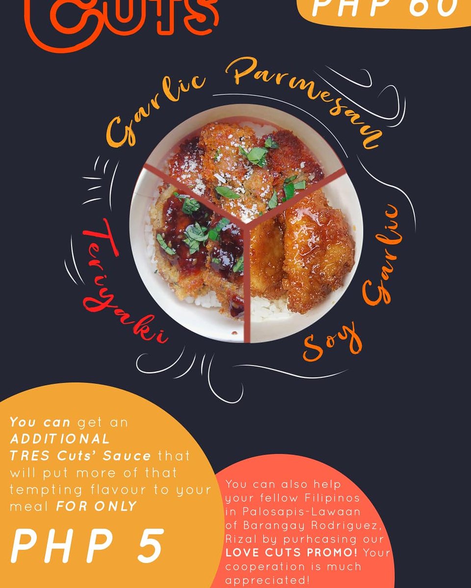TR3SCuts's tweet photo. Today is the day we meet you our dear customers. We can't wait to serve you more this few days and make you satisfy your cravings. Just visit us at SMCQC ICB Lobby, February 18-20. 2020.
#TresCuts #SMCQC #EO2020 https://t.co/SX2r5c7IBq