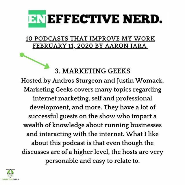 Marketing Geeks Podcast tweet media