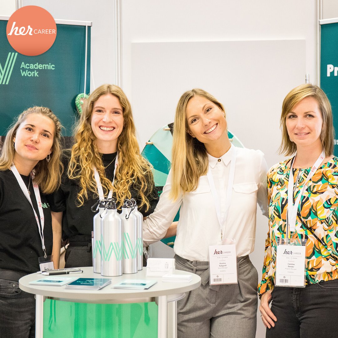 <a href="/AcademicWork_de/">Academic Work</a> ist eine schwedische #Personalvermittlung mit Sitz in München und Hamburg. Sie waren im letzten Jahr als Aussteller mit einem Job-Offer-Talk auf der #herCAREER mit dabei und auch 2020 sind sie wieder anzutreffen.👏
🎫 Tickets: her-career.com/tickets