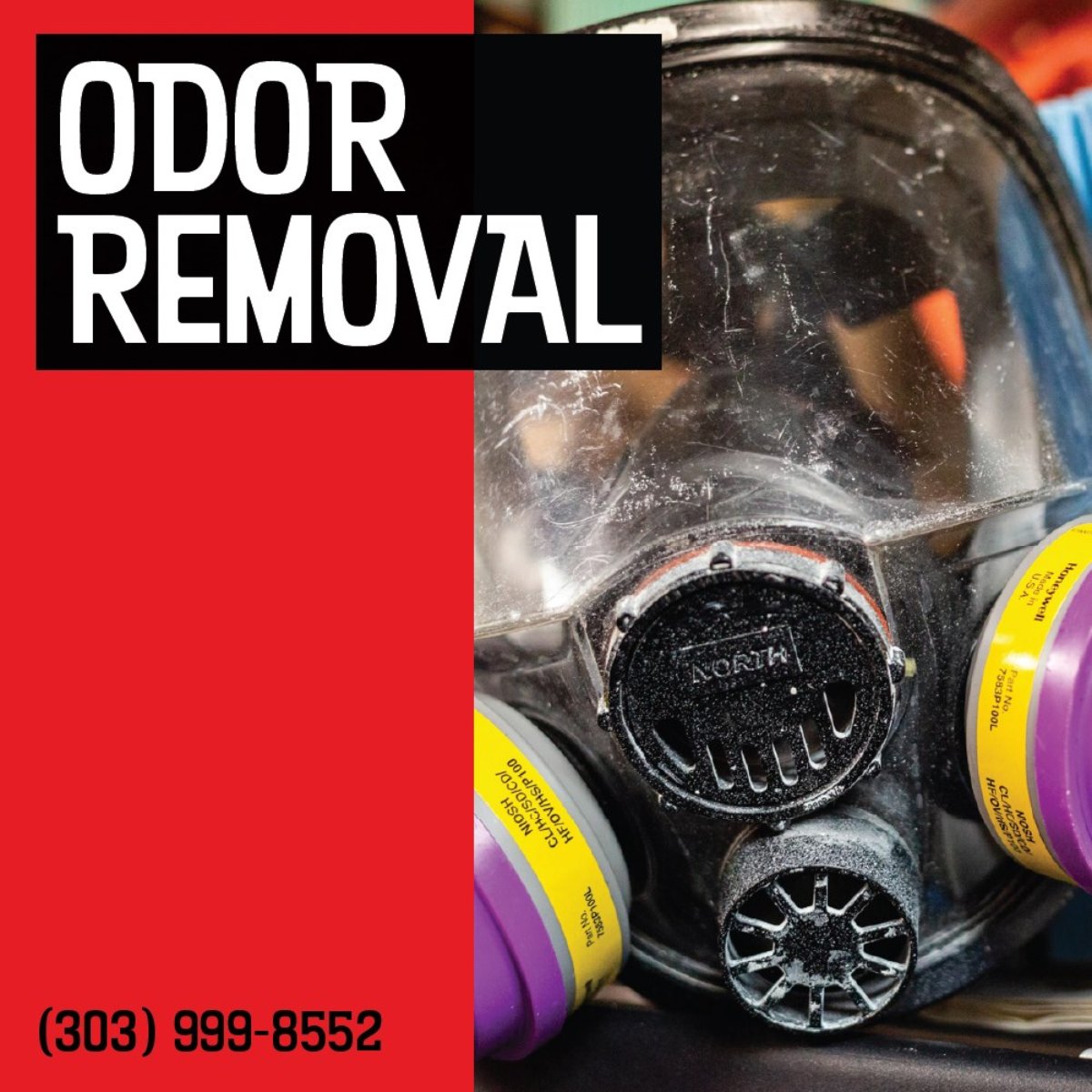 Don't put up with unpleasant odors any longer! Call (303) 999-8552 and let us take care of it.