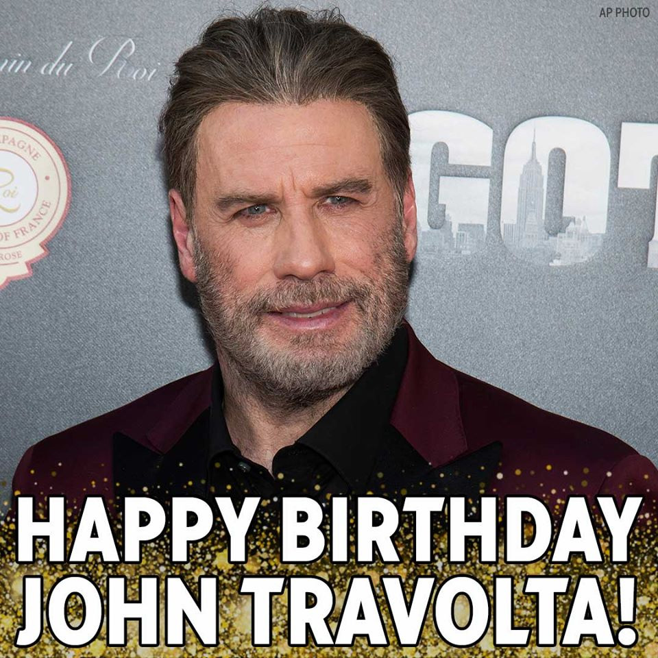 It s electrifyin ! Happy birthday to Grease and Pulp Fiction star John Travolta    