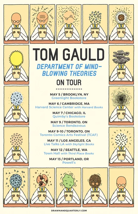 @DandQ @canongatebooks I'll be coming to North America with it in May.
(Other events will be announced soon…)
#mindblowingtheories 