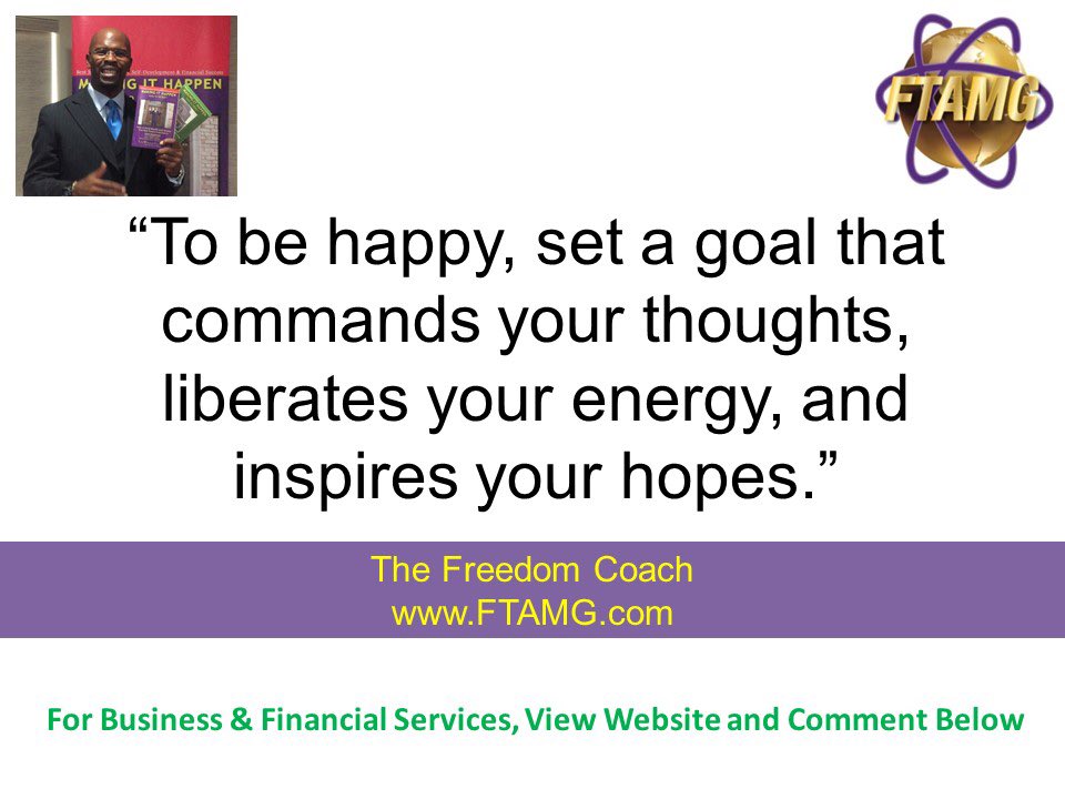 FreedomCoach5's tweet image. What goals are you setting?

Let me The Freedom Coach- CashFlow Builder ,

Assist you with your business and financial goals,

#freeyourself, #freedomisnotforsale,
#credittofreedom,#makingithappenzerotohero