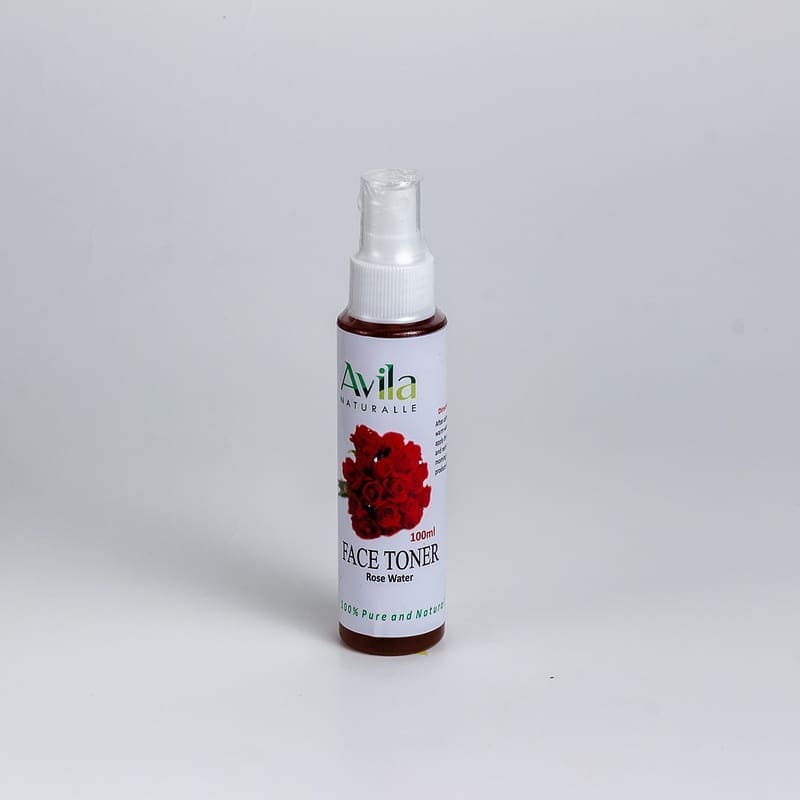 avila rose water face toner