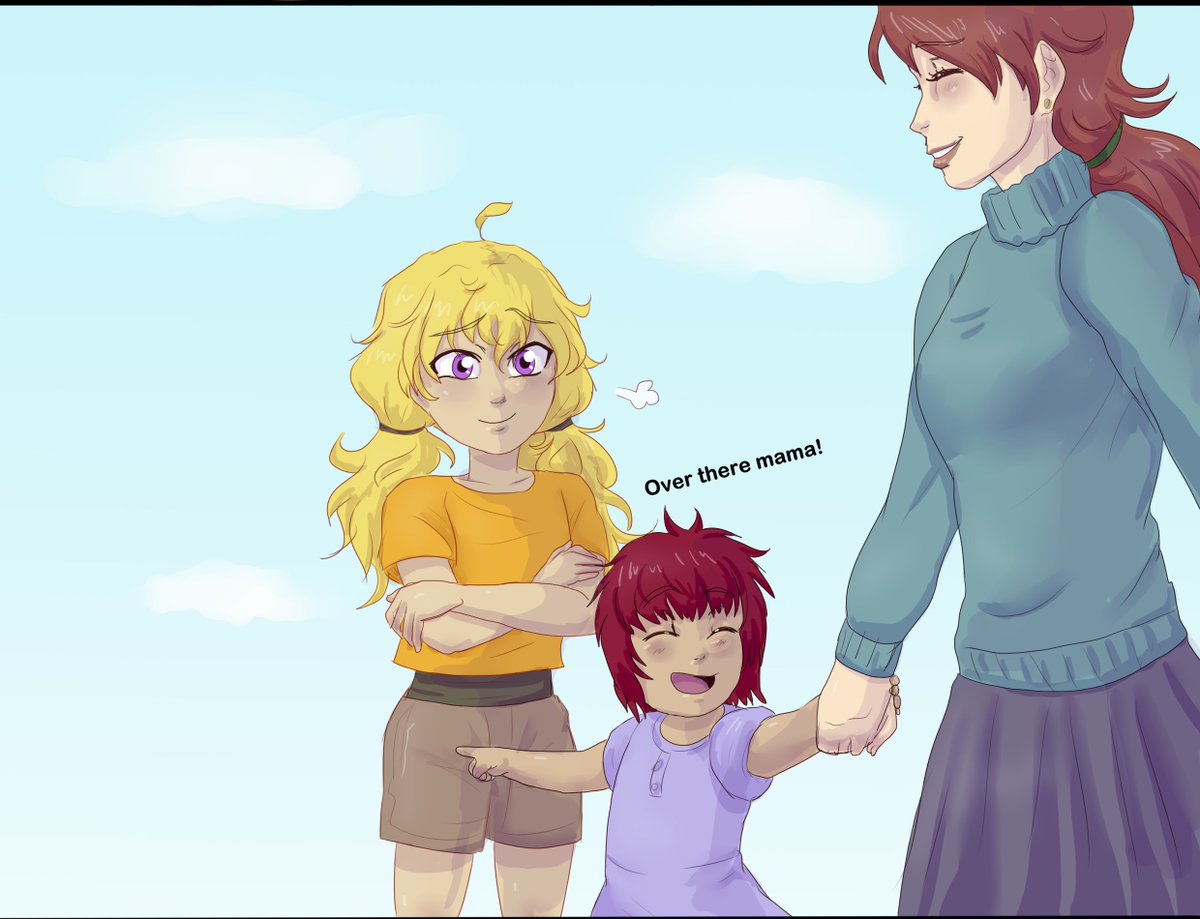 Blake Rwby Daughter Rwby Yang And Blake Kids