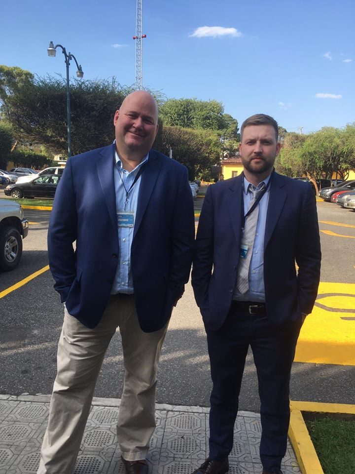 yahadinunum's tweet image. Yahad is a global community. @ColoradoYahad's Todd Hennessy and our Deputy Research Director @Michal_Chojak met in #Guatemala for the inauguration of the permanent exhibition at the Yahad-founded @MDHGuatemala.

#BeyondMemory