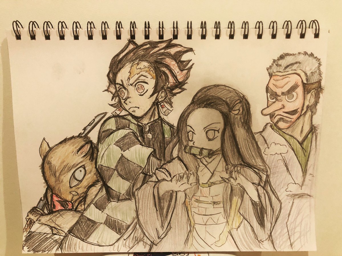 RinSutu's tweet photo. 足して描いてみた
伊之助。
#伊之助 #炭治郎 #禰豆子 #鱗滝左近次 #鬼滅の刃 https://t.co/nZcpbNtFf5