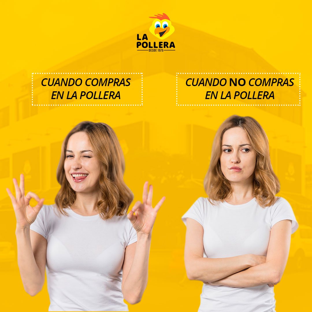Cuando compras en la pollera🐣 VS compras en otro lugar🙃
...
#LaPolleraEsTradicion #LaPolleraEsServicio #LaPolleraEsCalidad #LaPolleraEsFrescura