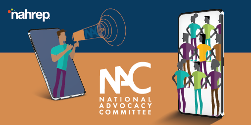 NAHREP's tweet photo. Sign up for the NAC (National Advocacy Committee)! Once you do, you’ll start receiving prompts specifically meant for your district and get the NAC blog, authored by none other than NAHREP’s @NoerenaLimon! Fill out your profile at https://t.co/R8VaSMIyJc #nahrepknocks https://t.co/IYKQlNcXvP