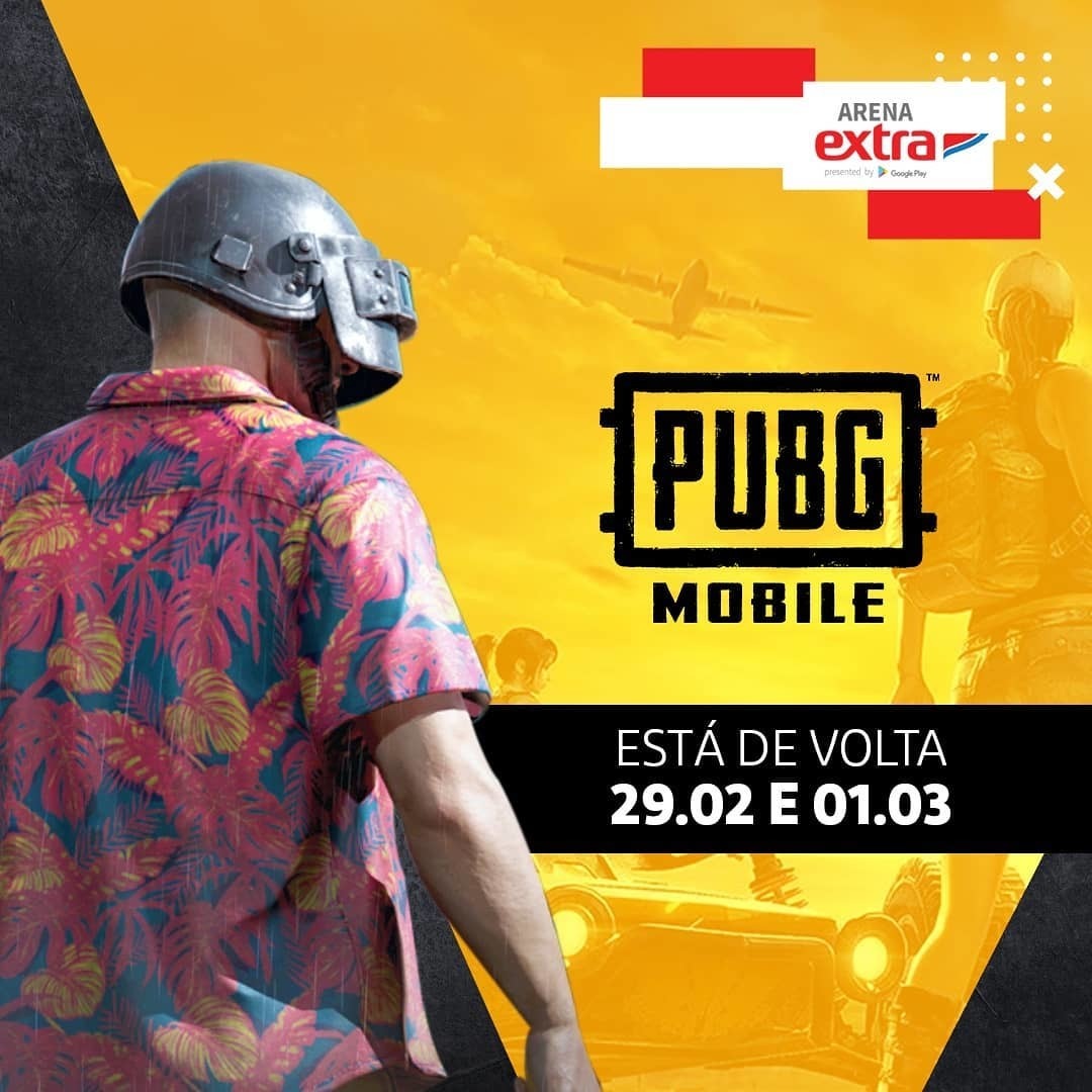 brPUBGMOBILE's tweet photo. Só dois finais de semana não seriam suficientes! Retornamos na #ArenaExtra nos dias 29/02 e 01/03 repleto de partidas intensas.
Para participar, inscreva-se no link https://t.co/9WjsXC3exX https://t.co/NnCqNIT85Y