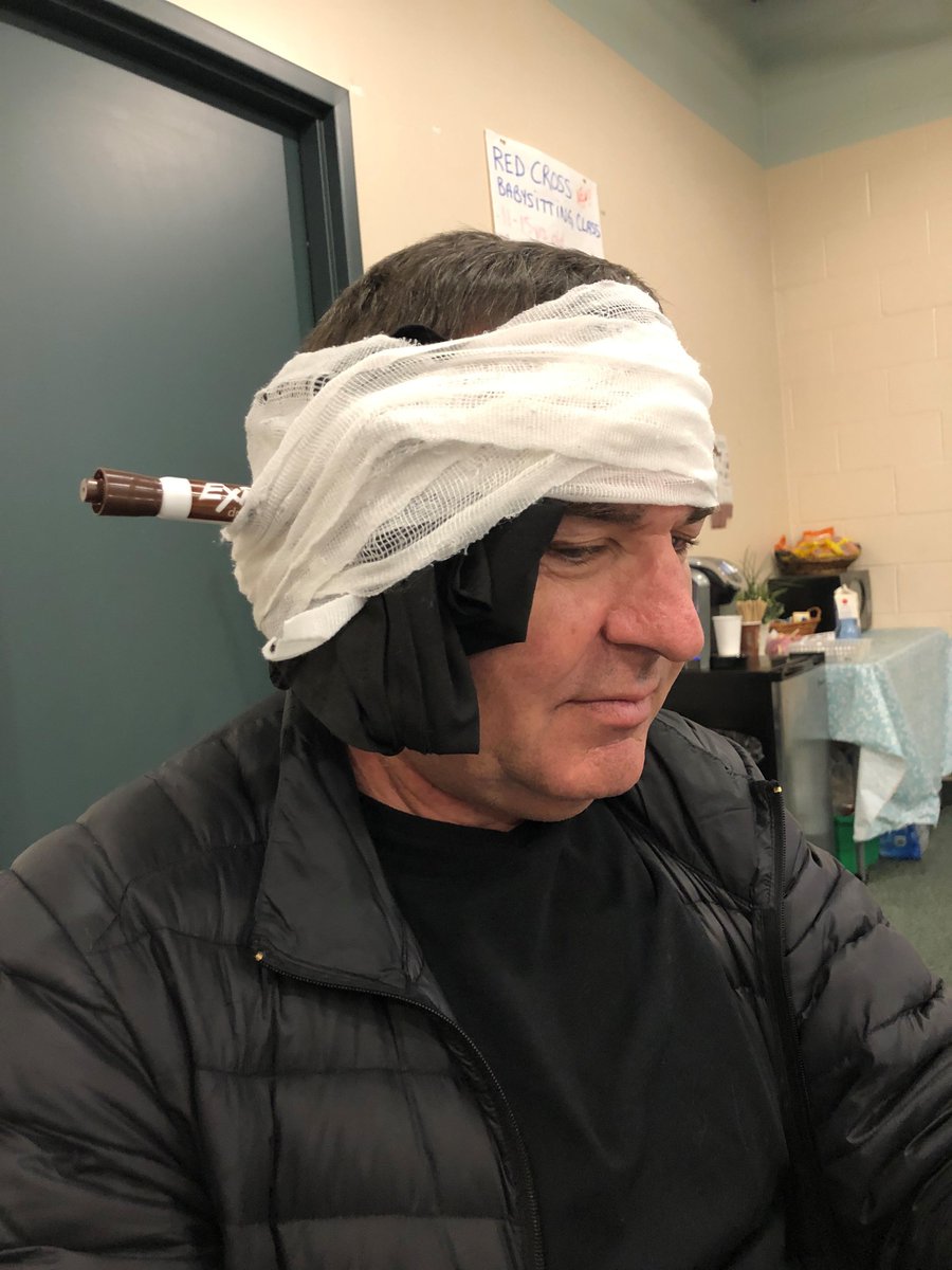C3Environmental's tweet photo. Treating a "puncture" wound at a First Aid and CPR course last week. So important to maintain and update your health and safety knowledge and training. Its all about going home safe at the end of the day. https://t.co/xSapJ3aHZa