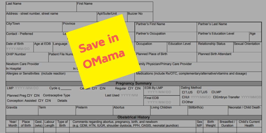 BORNOntario's tweet photo. Organize all your #pregnancy records, notes and lab results in one place: take photos and add them to #OMama https://t.co/pHncscXTz2 #organizedmama #stopdropandmom #momitforward #daditforward #dadlife https://t.co/CMOp9JDVgX