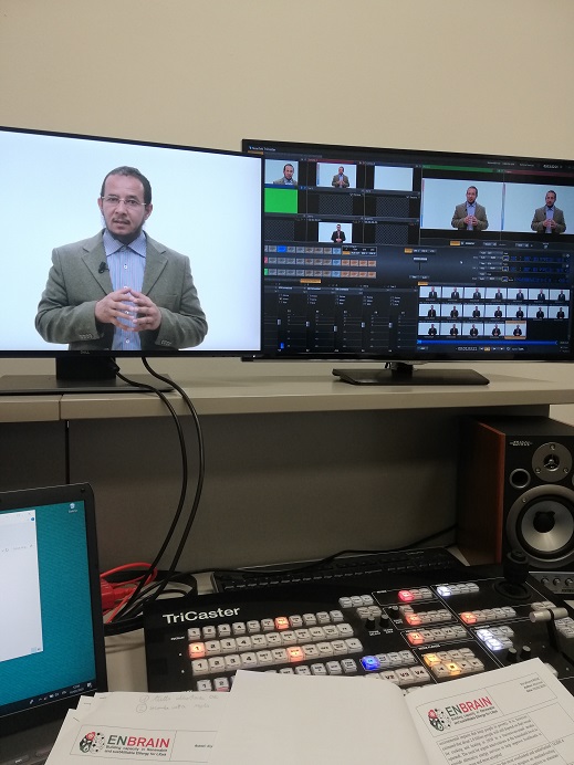 enbrain_project's tweet photo. Photos from the filming of the @EUErasmusPlus #EnbrainProject #MOOC to introduce the Master in Renewable and Sustainable Energy. More info at: https://t.co/nsi7Ey4ugI https://t.co/cSUNZLsFmS
