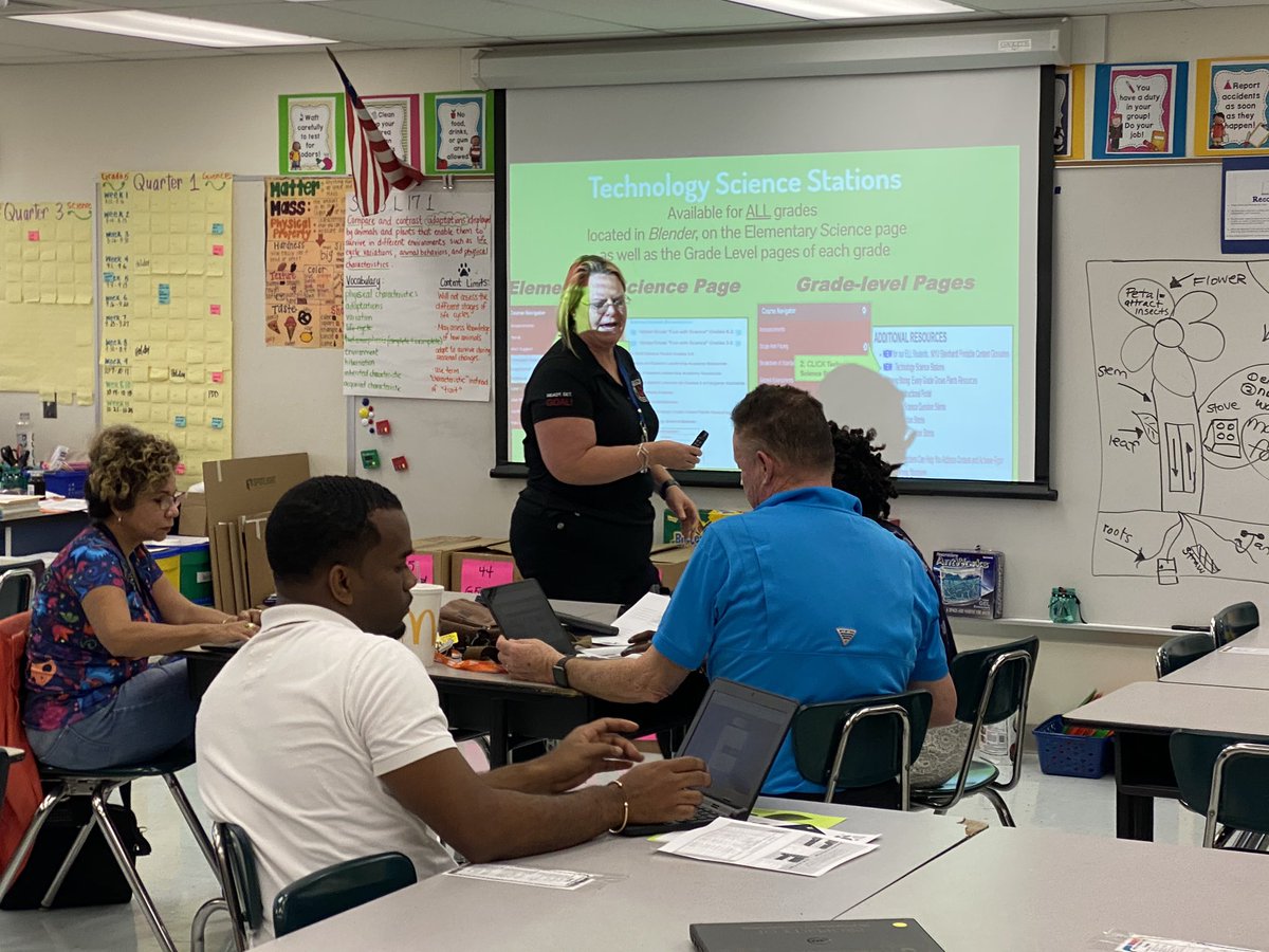 Collins077's tweet photo. The North Region Fine Arts Fairgame Focus professional development in full swing. Thanks @Area4SuptPBCSD @NorthRegionELA for allowing the Elem. Science Team to share resources & ideas. #SDPBCScience @pbscience4u @DianaFedderman @Diana__Snider https://t.co/eBQ6OKdtYW