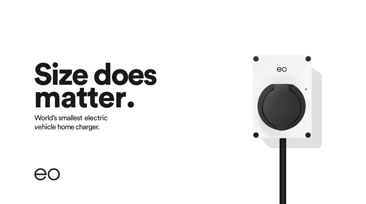 eocharging's tweet photo. When it comes to home charging... 

#sizedoesmatter #EOMiniPro #EOCharging https://t.co/m2jO1uYnmp