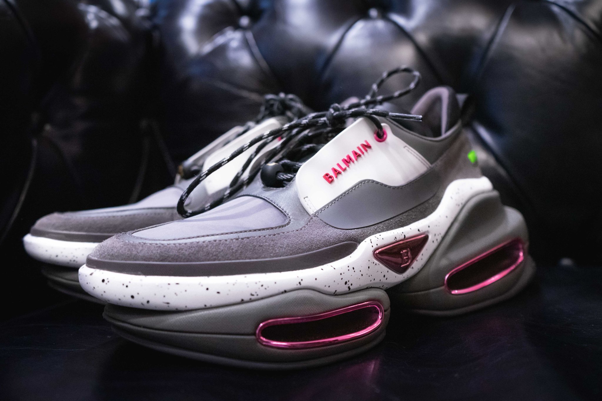 balmain tennis shoes