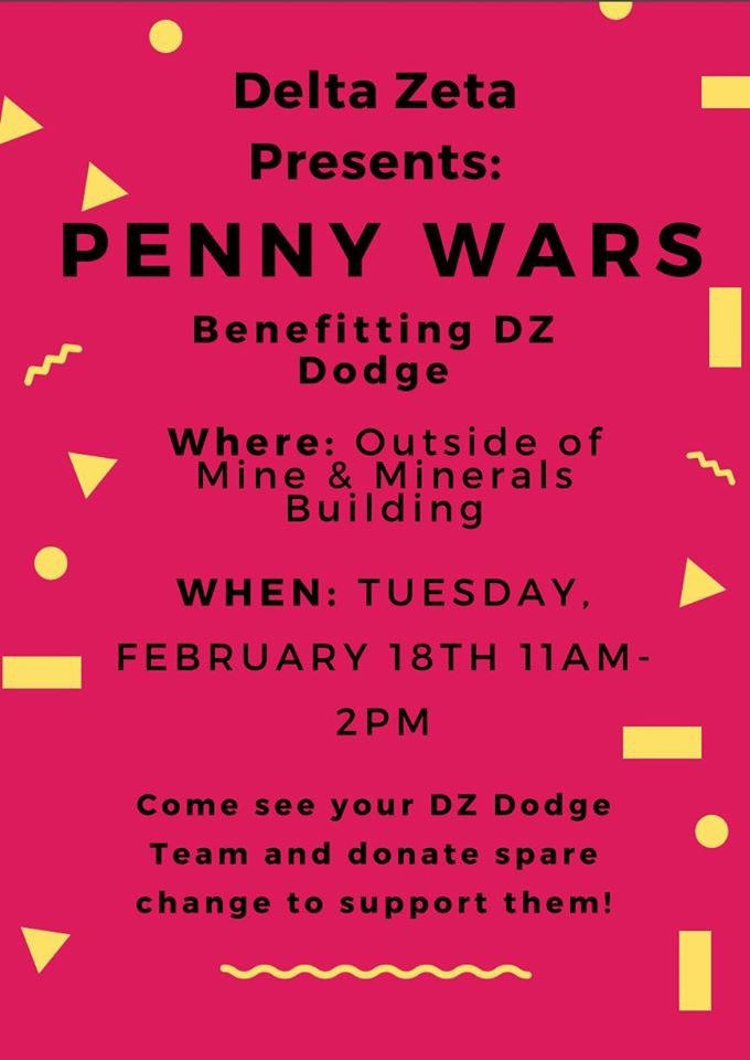 stop by the mining and minerals building TODAY from 11-2 to support your favorite DZ Dodge team! 🤩