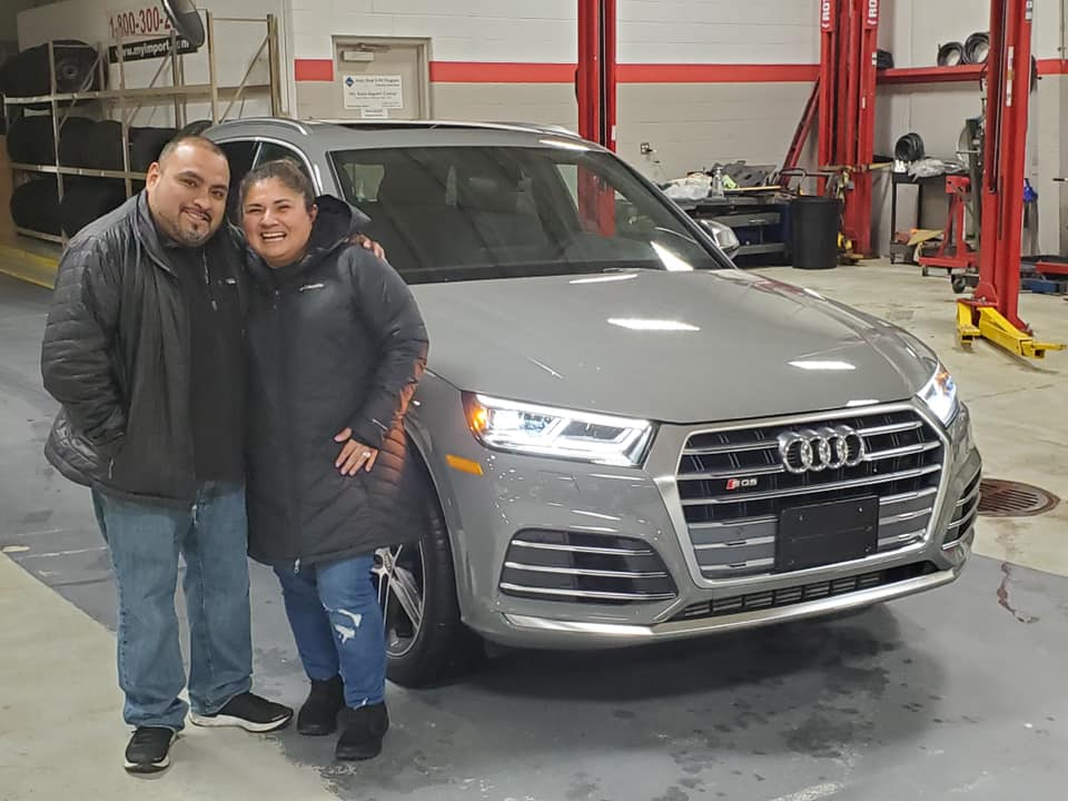 Congratulations to Art and Ruby on their purchase of an Audi SQ5 from Sales Specialist Will Smith! We hope that you love your new vehicle! #NewCarFeeling