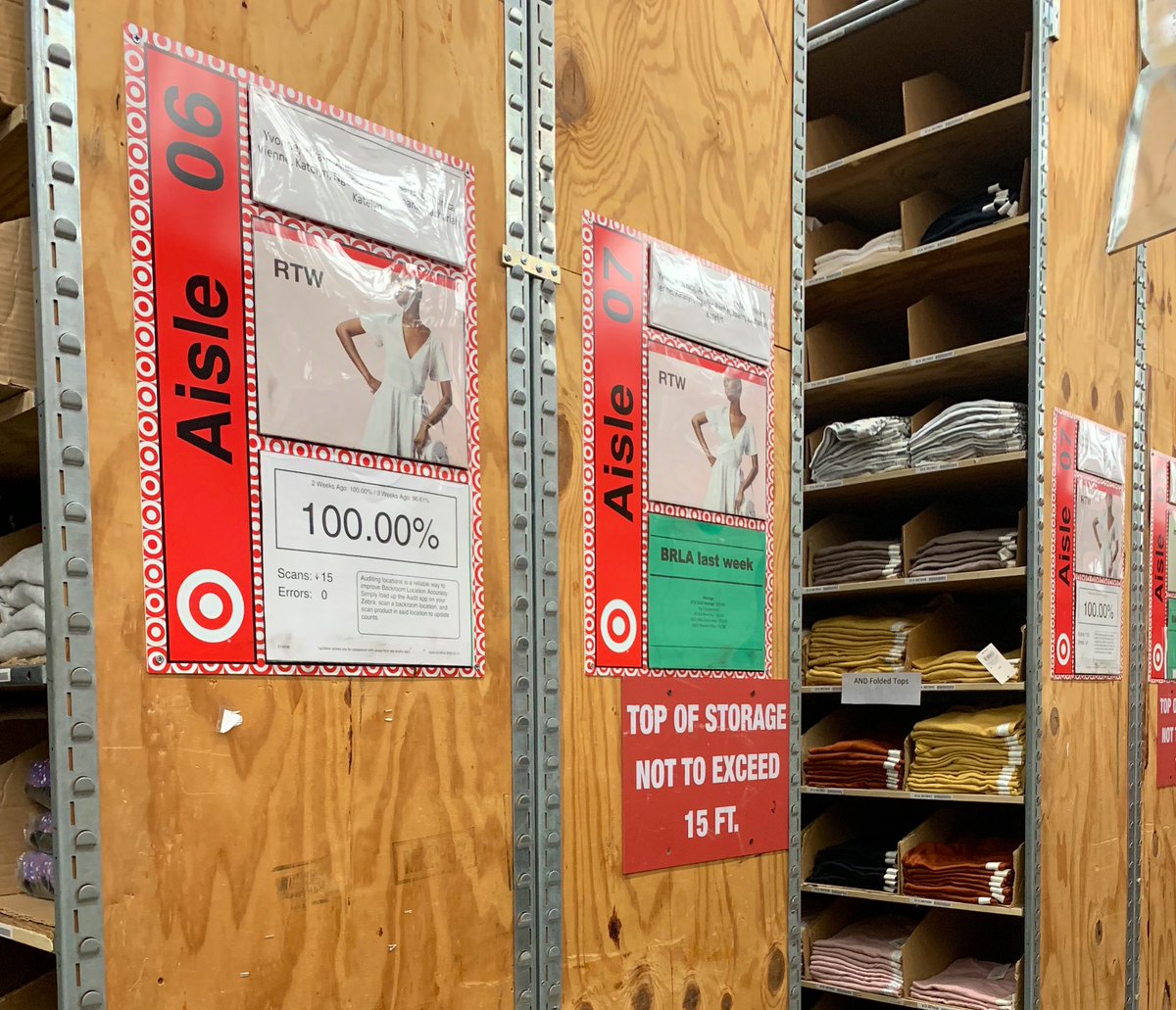 TGTKathrynR's tweet image. 4 out of 5 Style aisles 100% for BRLA this week 🤯 @JenHatlevig @JenieBrisson @Target_PJ