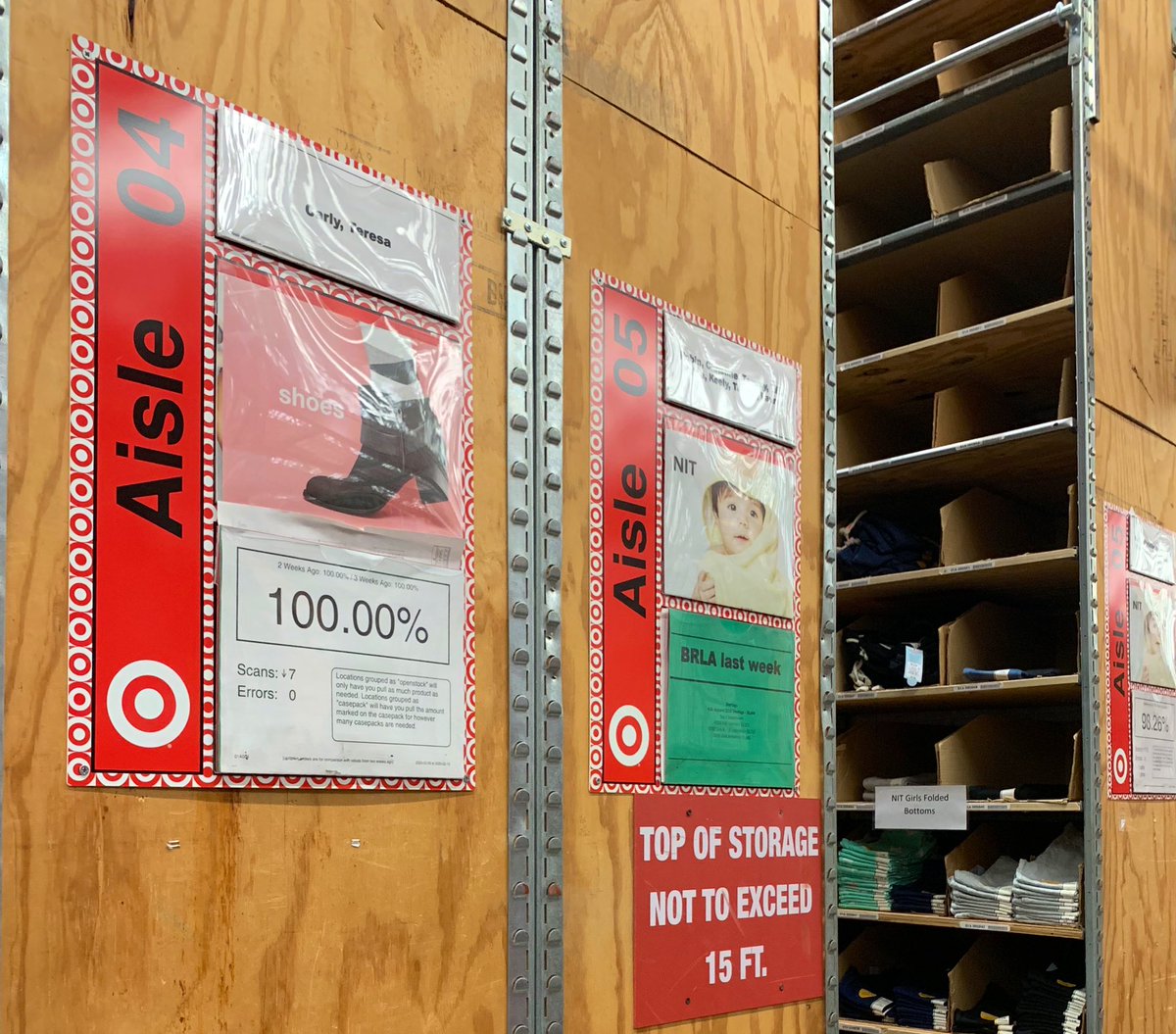 TGTKathrynR's tweet image. 4 out of 5 Style aisles 100% for BRLA this week 🤯 @JenHatlevig @JenieBrisson @Target_PJ