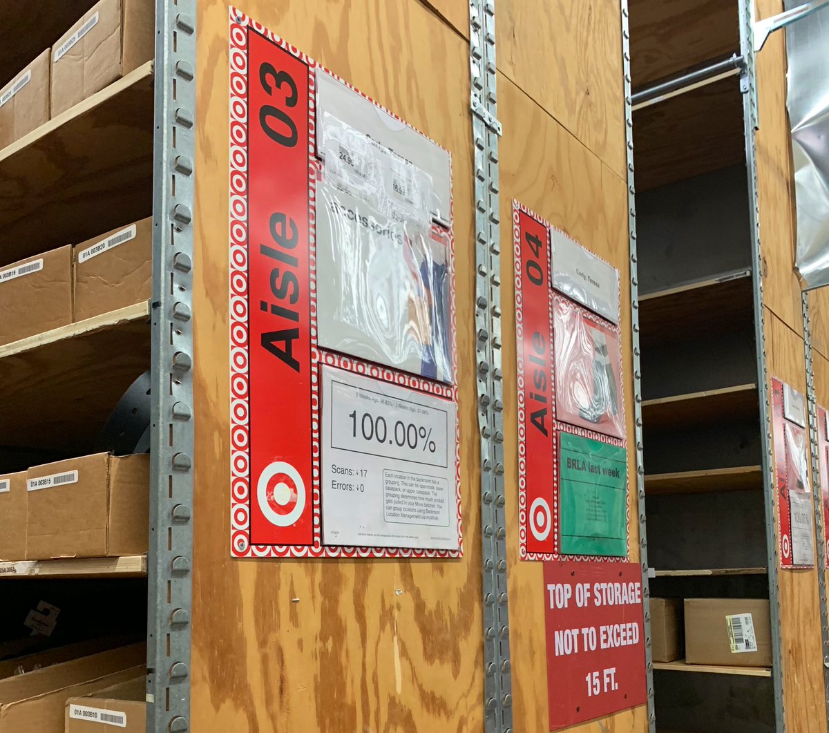 TGTKathrynR's tweet image. 4 out of 5 Style aisles 100% for BRLA this week 🤯 @JenHatlevig @JenieBrisson @Target_PJ