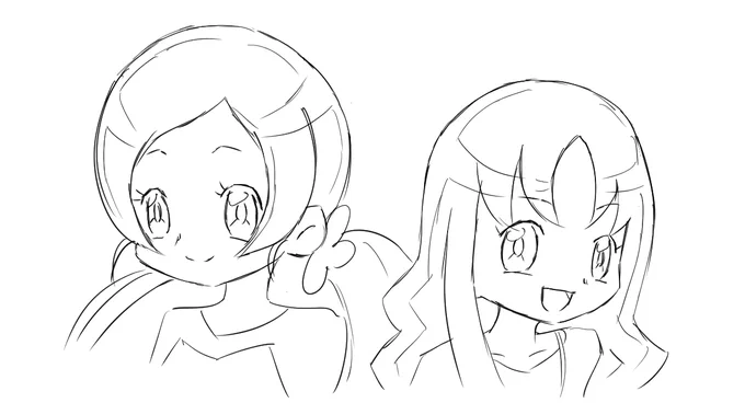 らくがき～。 