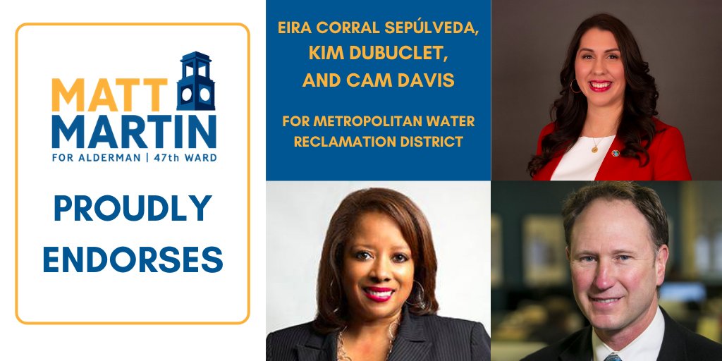 MattMartinChi's tweet photo. One of the many devastating impacts of climate change is more frequent and severe flooding, and the MWRD plays a crucial role in addressing that

These three are ready to tackle flood water abatement &amp; wastewater treatment creatively and aggressively—I'm thrilled to support them. https://t.co/g3KArG6Xox