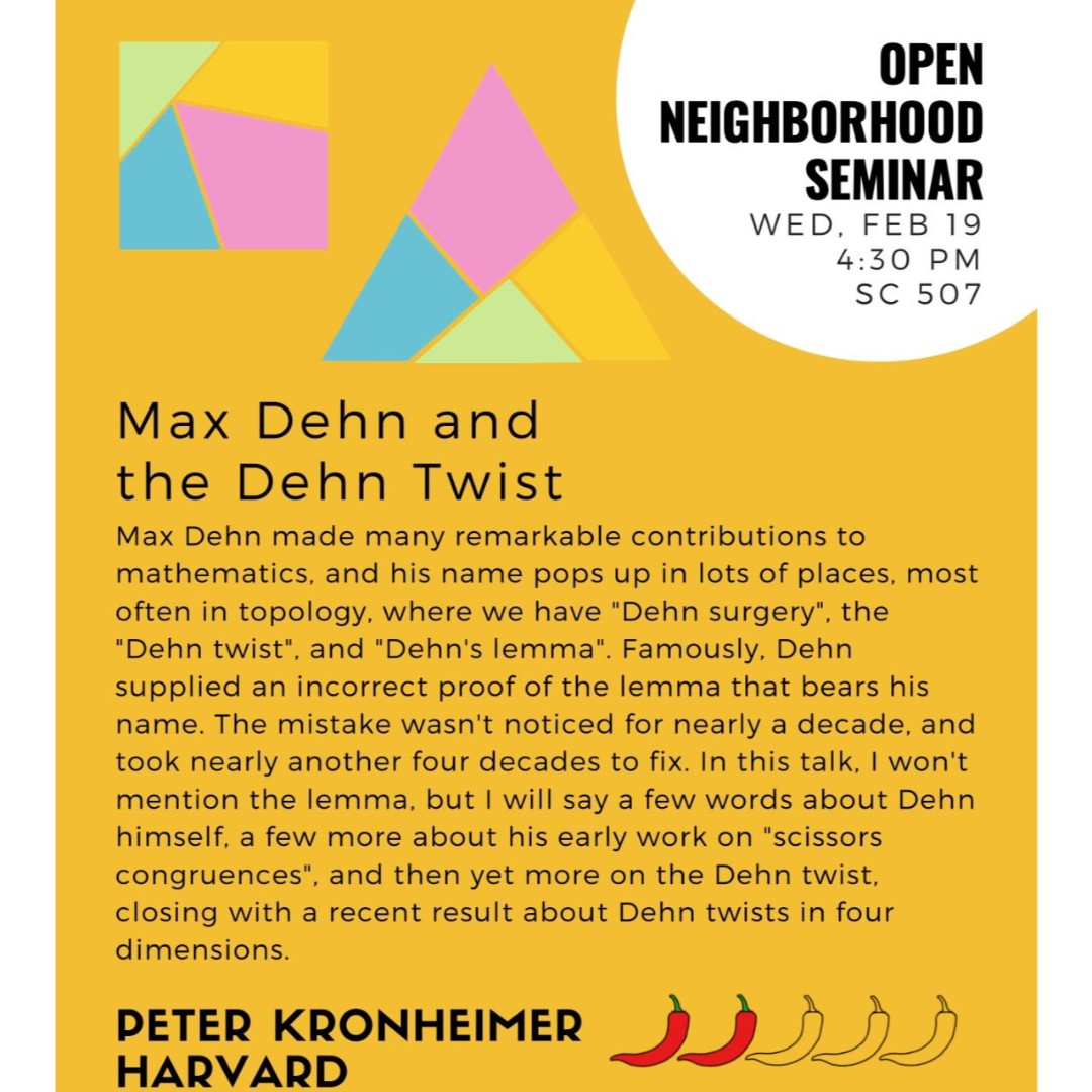 Harvard Math Undergraduate Events tweet media