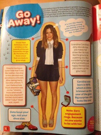 mdliddle's tweet photo. @mrjamesob it’s not just the papers, this was in a publication for young girls and teens 🤦‍♂️ https://t.co/DybuGiLpEh