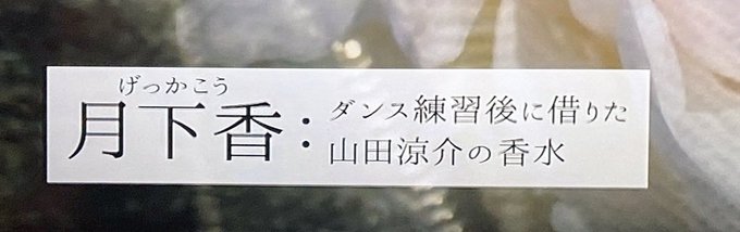 山田涼介 X 月下香 がトレンドに Funnitter ファニッター