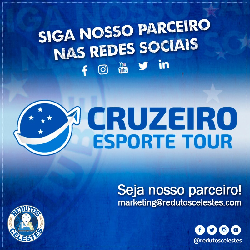 RedutosCelestes's tweet photo. Essas são as redes sociais do nosso parceiro Cruzeiro Esporte Tour:

Facebook: https://t.co/6qaLBinaxR
Instagram: https://t.co/py0Di1J5OT
YouTube: https://t.co/NQEoeLrTxU
Twitter: https://t.co/UT72DAktI7
LinkedIn: https://t.co/WUnLay3wo0

Bora seguir? 👆🏻🔵⚪🦊 https://t.co/67rui7r1es
