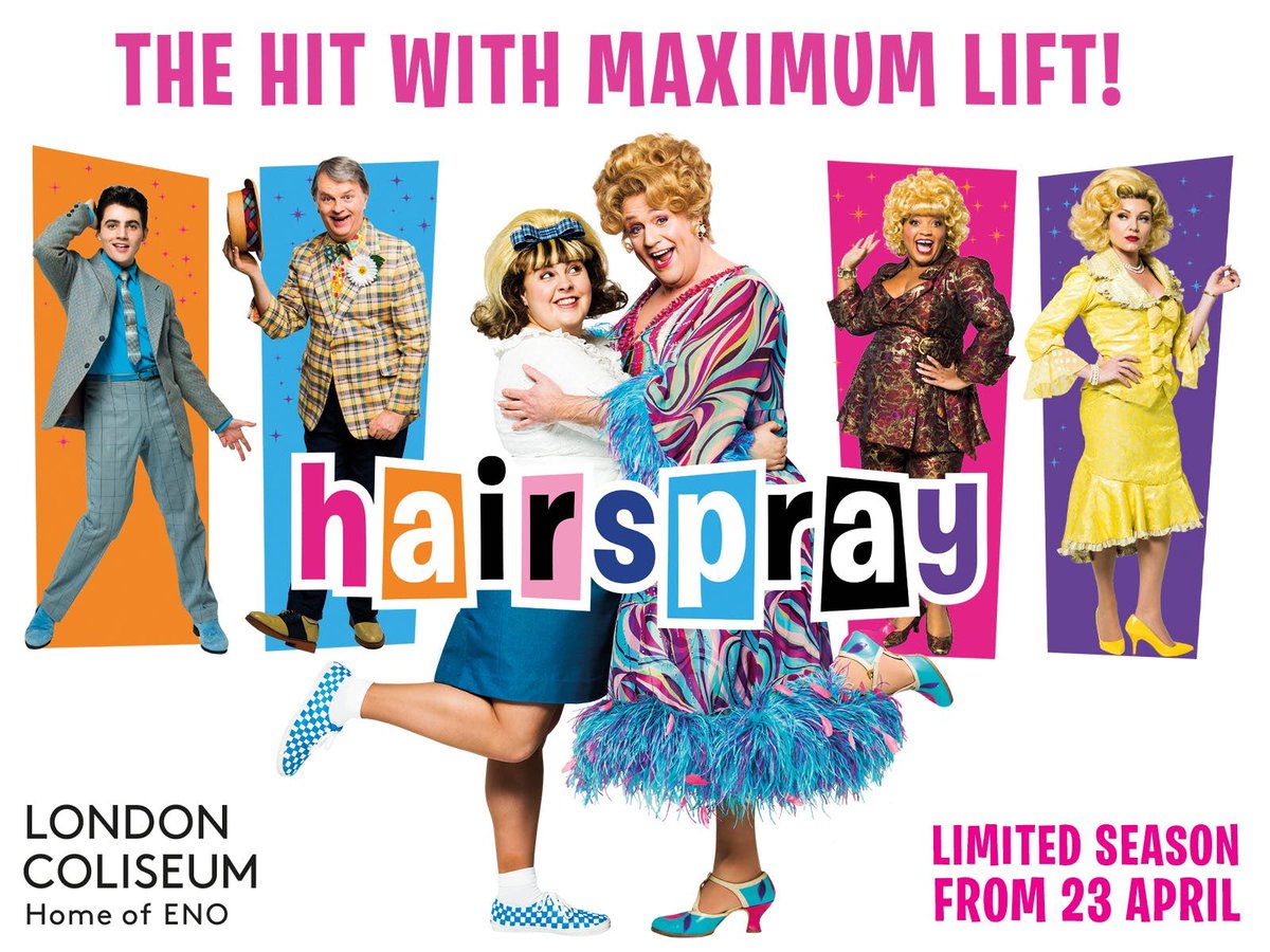 I honestly whole heartedly can’t wait to see 🌈<a href="/HairsprayLondon/">Hairspray - West End</a> ...  it changed my life when I was 15 &amp; can’t wait to revisit this masterpiece of LOVE &amp; Acceptance ♥️
<a href="/mrmichaelball/">Michael Ball OBE💙</a> <a href="/OfficialRita/">Rita Simons</a> @jammyprod  <a href="/LizzieBea3/">Lizzie Bea</a> <a href="/marishawallace/">Marisha Wallace</a>  @marcshaiman  @DerryBear 
#HairsprayLondon