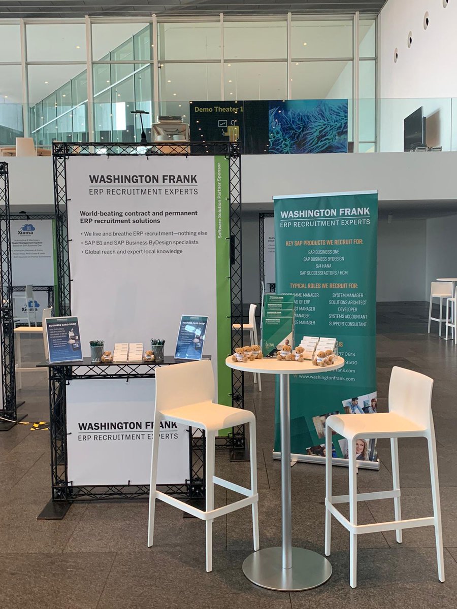 washington_frk's tweet photo. Our team is all set up in preparation for the #SAPSMBSummit which starts tomorrow in Palma!
If you're heading to the event, don't forget to swing by booth 61 to say hello. 👋 https://t.co/wbes88AUCM