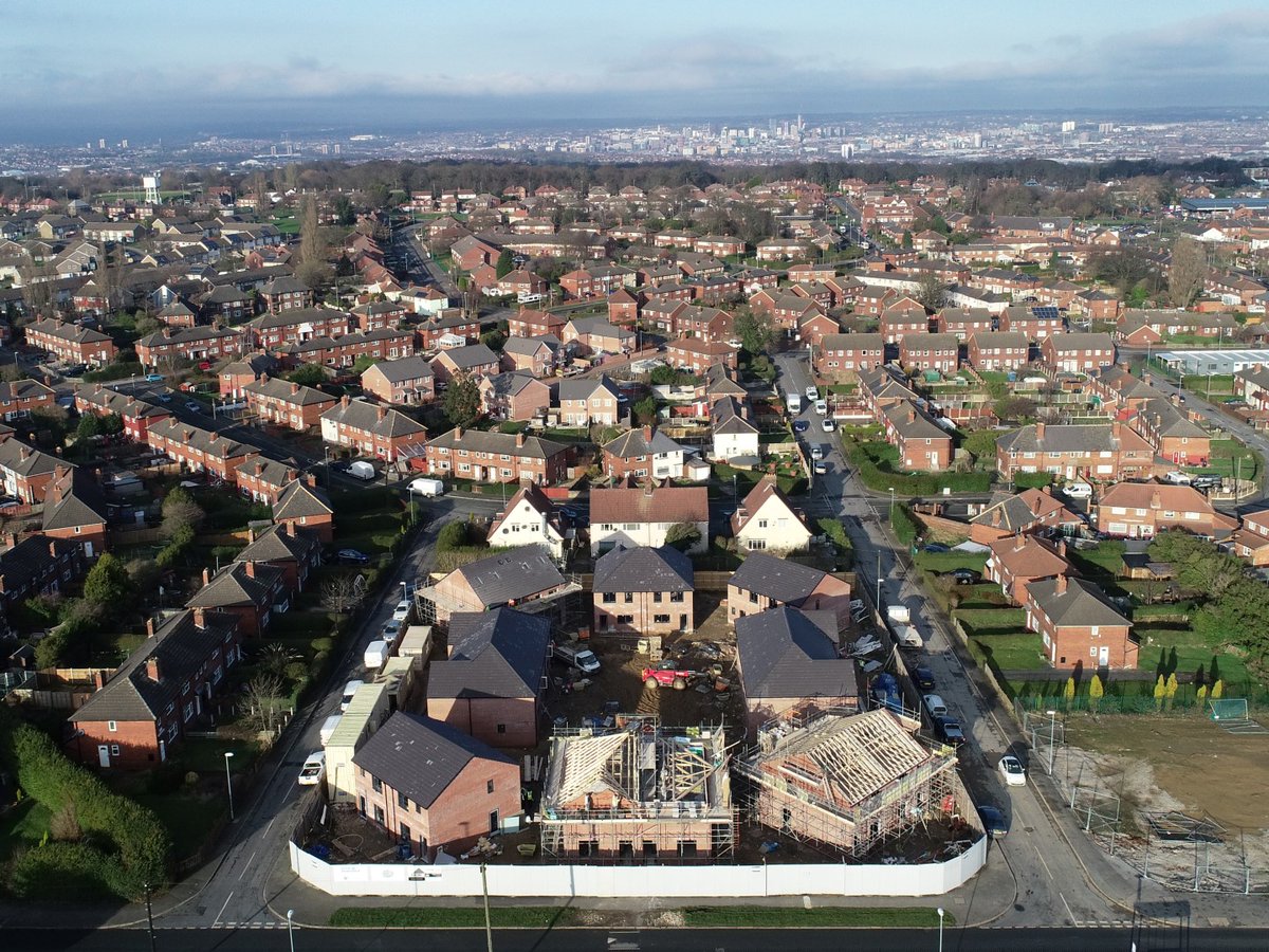 BWAEurope's tweet photo. Some great drone images of our @Leedsfederated site at Acre Road in Middleton, Leeds.

The project is providing 18 much needed homes for social rent thanks to funding from @LeedsCC_News

#HousingCrisis #Leeds #BWA https://t.co/rH8lDvxKEZ