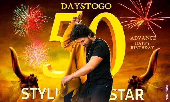 Laaasya__'s tweet photo. 50 days 2 go #Booomm 💥🌚
@alluarjun Ahbd Bæ 🖤 https://t.co/SdRPKNwxLx