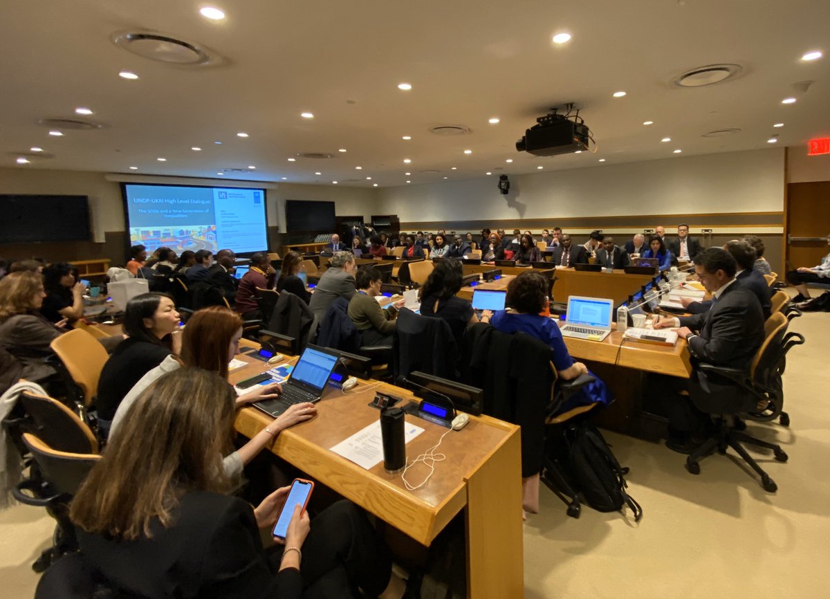 HDRUNDP's tweet photo. #HappeningNow: High-Level Dialogue on the #SDGs and a New Generation of #Inequalities with @UNDP and @UKRI_News. Follow the event live: https://t.co/gdB1KRJpYO https://t.co/1ujOf1anrw