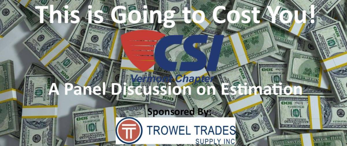 EricDLussier's tweet photo. Please join @csivermont for our rescheduled Construction Cost Estimating Panel next Thursday 2/27 in South Burlington. https://t.co/58ho95nw3l https://t.co/vPqXbPSMuY