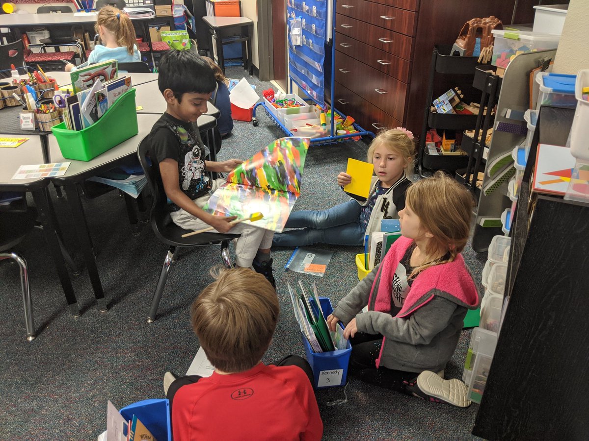 KinderRangers's tweet photo. Reading Playdates are so much fun!! @TCRWP @NorthwestELA @RoanokeRangers @MrsDi_RES https://t.co/Fef5cpUM9w