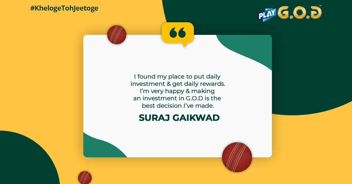 GameOfDot's tweet image. Nothing better than a great customer testimonial like this to put a smile on our faces.

#GameOfDot #KhelogeTohJeetoge #CustomerTestimonial #Cricket #cricketmerijaan #cricketfacts