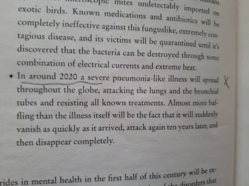 douseewhateyec7's tweet photo. New York Times #1 Bestseller you say? Published in May 10, 1981 by Dean Koontz predicting #Coronavirus #Corona #Covid_19 seems quite strange don`t you think? Surely they would never lie to us. https://t.co/YWcCQlWslu