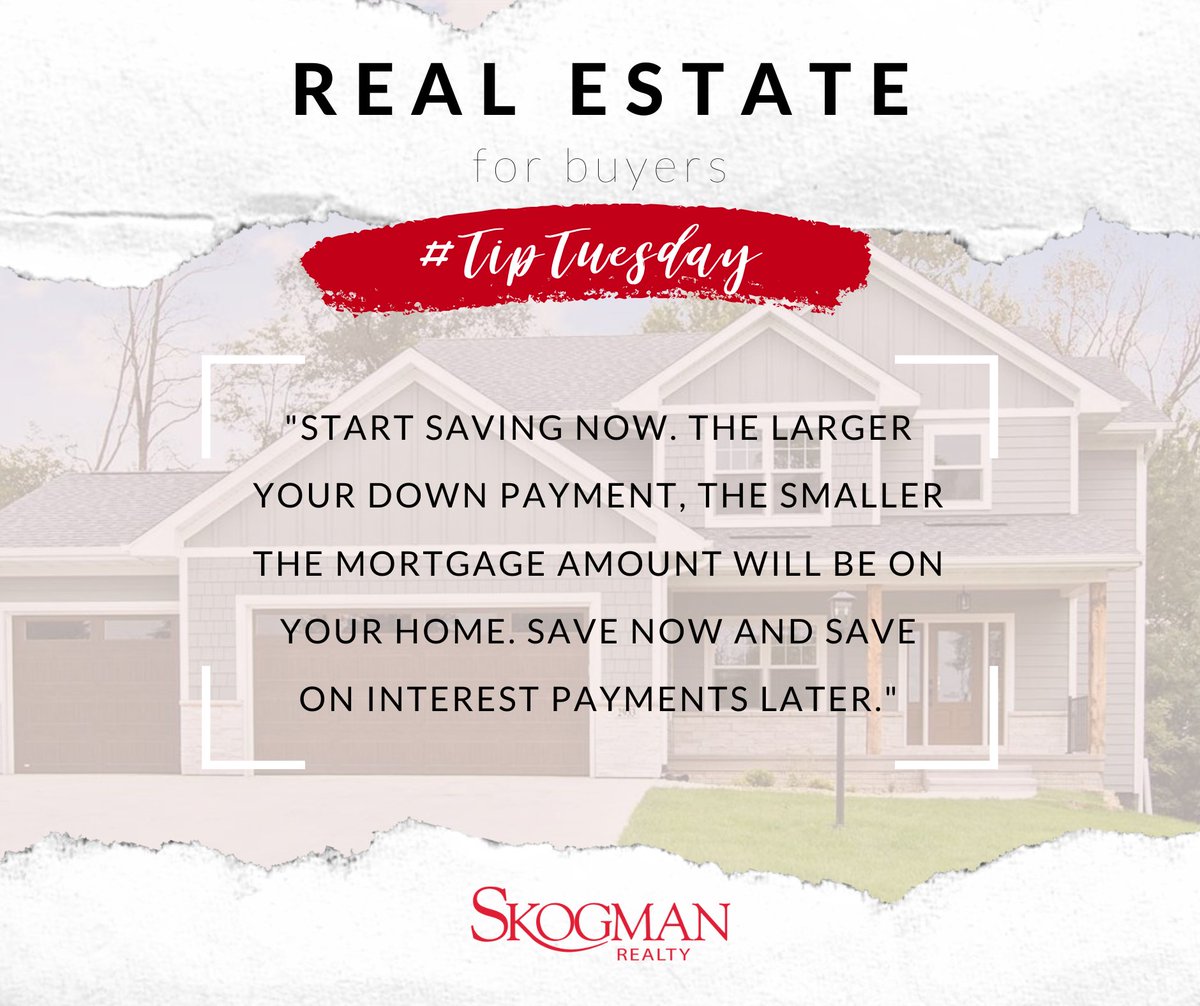 #TipTuesday #SkogmanKnowsRealEstate