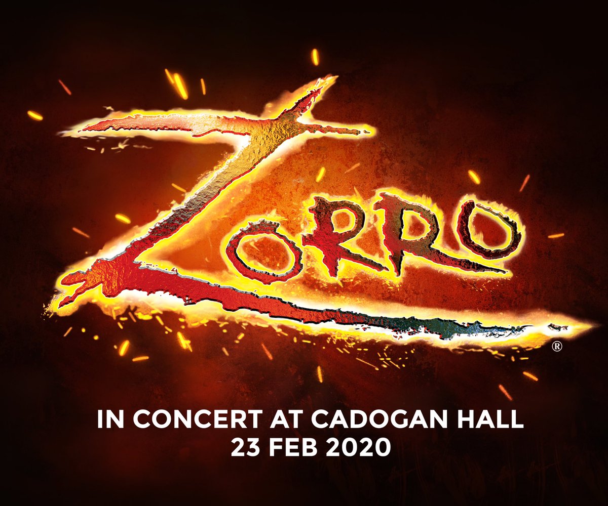 It’s Zorro week. And we’re giving you 

Broadway star ✔️
Olivier Winner ✔️
10 Olivier nominations ✔️
Zorro OG reunion ✔️
A 16 piece chorus ✔️
10 piece band ✔️
Mariachi &amp; Spanish guitars ✔️
3 Jesus Christ Superstars ✔️
Ricardo belting HOPE ✔️
Bamboleo ✔️
And all for less than £35